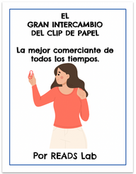 El gran intercambio del clip de papel: a Spanish MORE book by READS Lab
