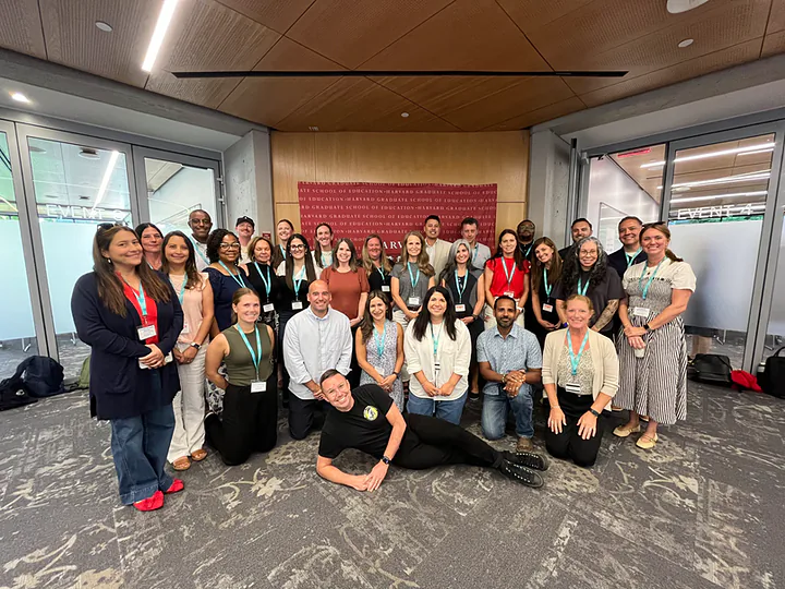 Denver educators gathered in Cambridge for MORE·MÁS professional learning