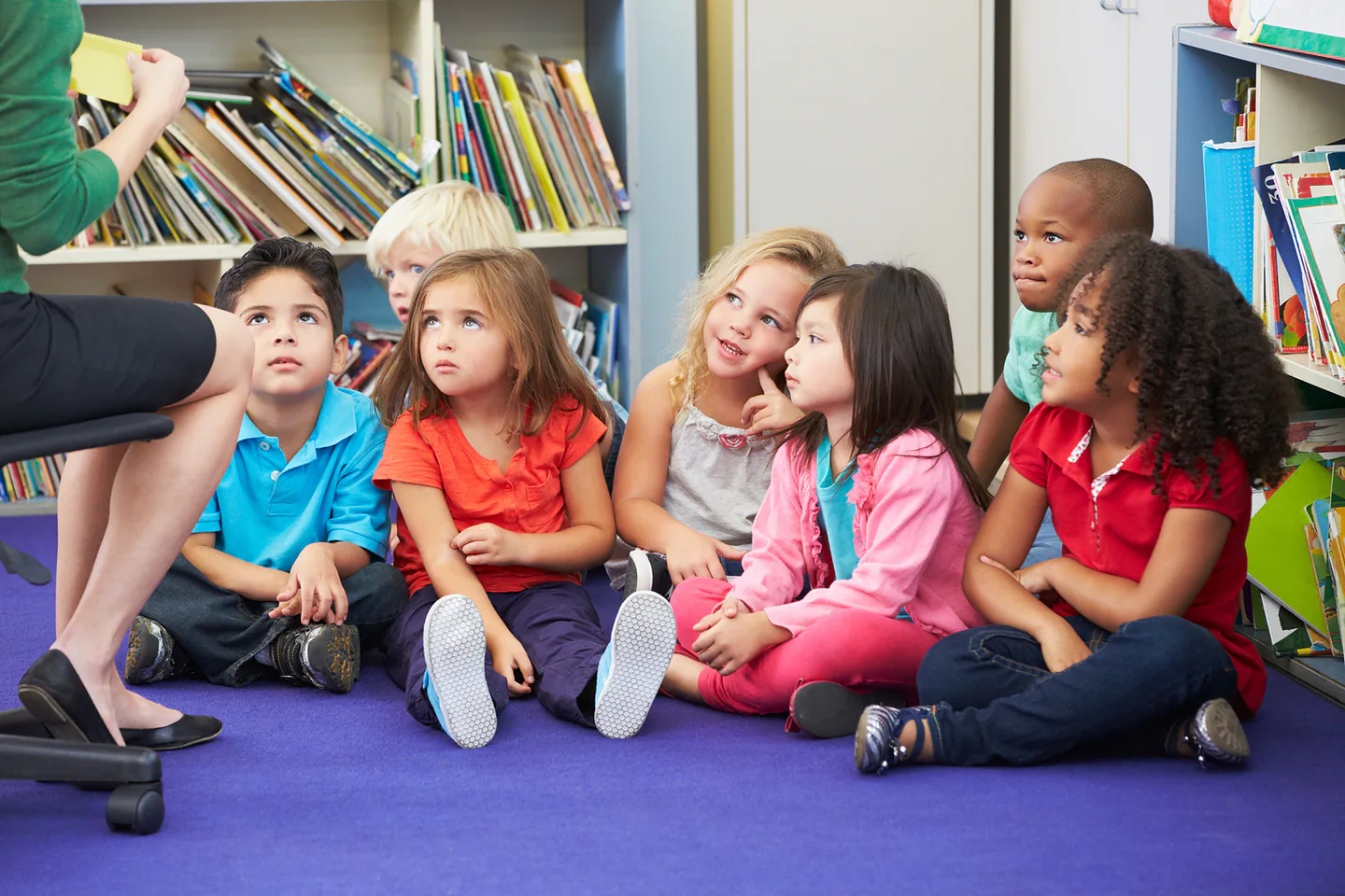Students take part in a language-rich classroom discussion