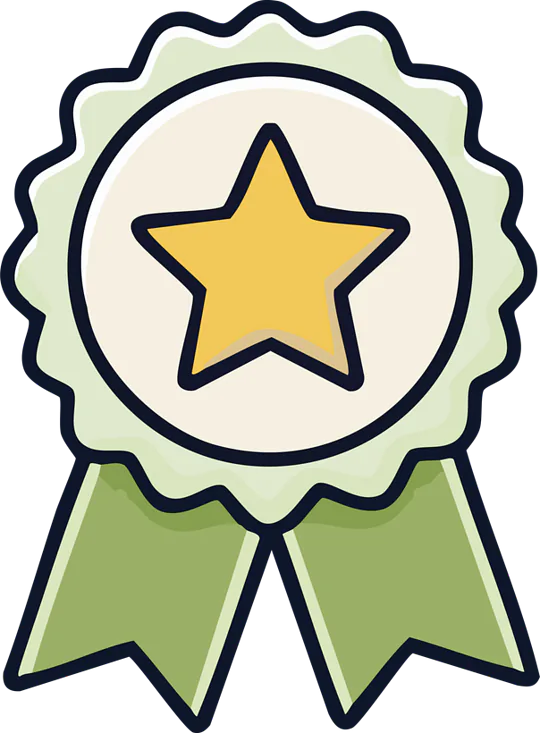 Award ribbon celebrating Dr. Kim’s AERA fellowship